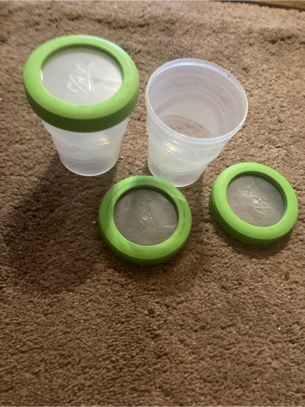 Ball canning containers with lids
